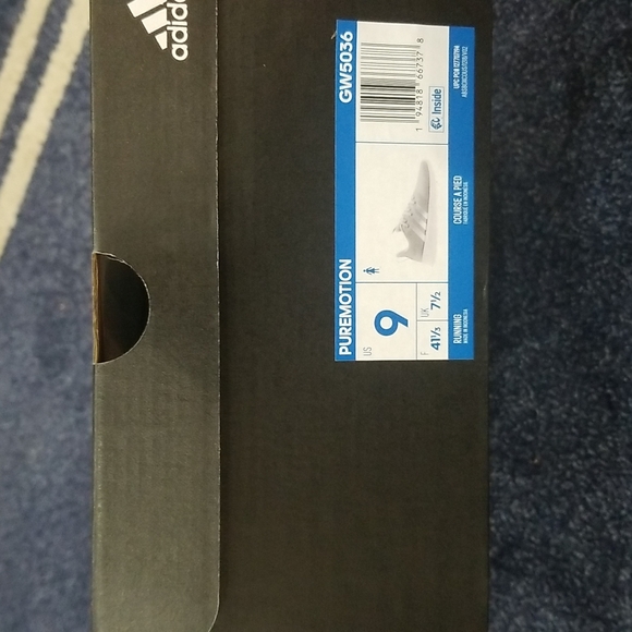 NWT Adidas Puremotion Women's Size 9 Silver Shoes - Picture 3 of 3